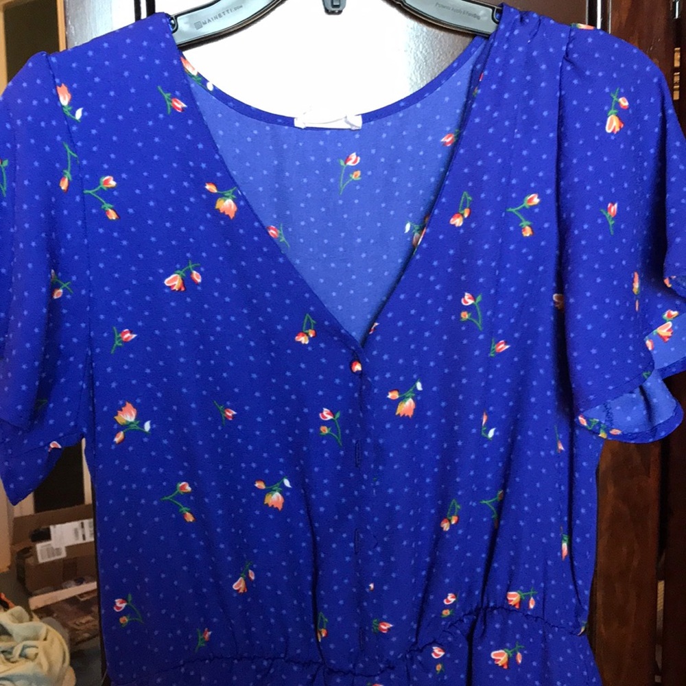 Tj maxx blue romper